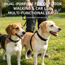 Dual Dog Seat Belt for Car – Adjustable Nylon Pet Safety Restraint for Two Dogs
