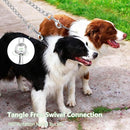 Heavy-Duty Double Dog Leash Chain for Two Dogs – Stainless Steel Twin Lead Coupler