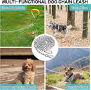 Heavy-Duty 15-Foot Dog Chain for Yard & Outdoor Use – Chew-Proof Metal Pet Tie-Out Lead