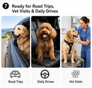 Adjustable Dog Seat Belt for Small to Large Dogs – 2-Piece Retractable Car Safety Harness